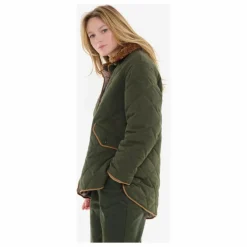 Veste Matelassée Déperlante Fibres Recyclées | Vert kaki