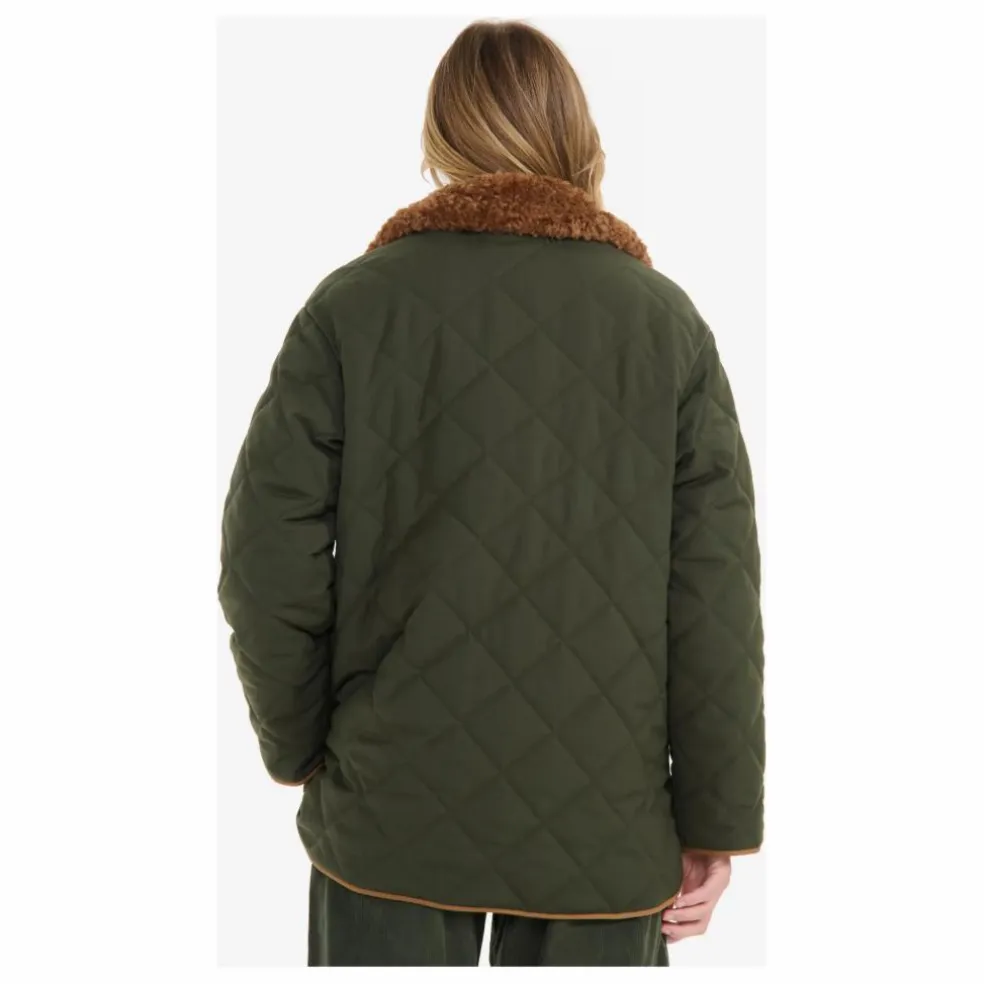 Veste Matelassée Déperlante Fibres Recyclées | Vert kaki