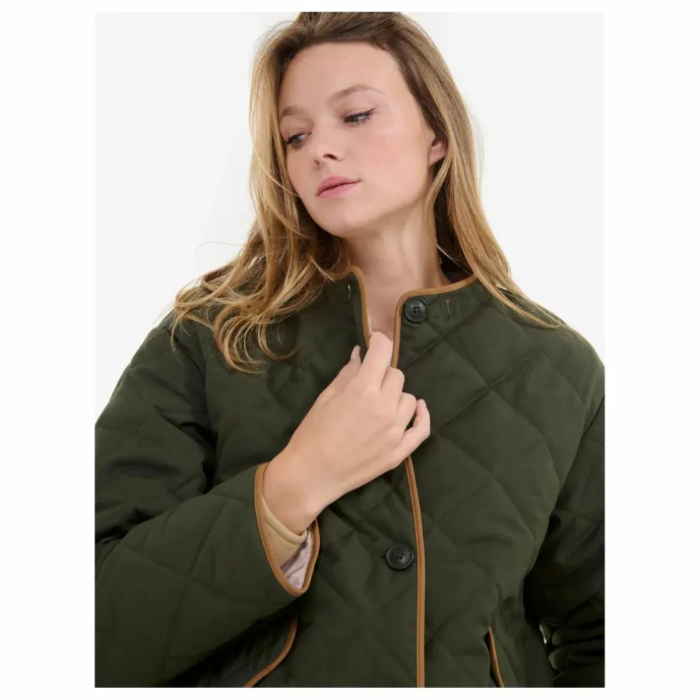 Veste Matelassée Déperlante Fibres Recyclées | Vert kaki