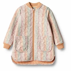 Veste Matelassée Herta Fibres Recyclées | Orange