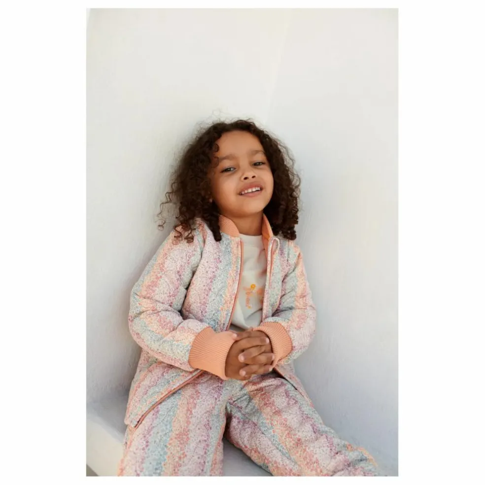 Veste Matelassée Herta Fibres Recyclées | Orange
