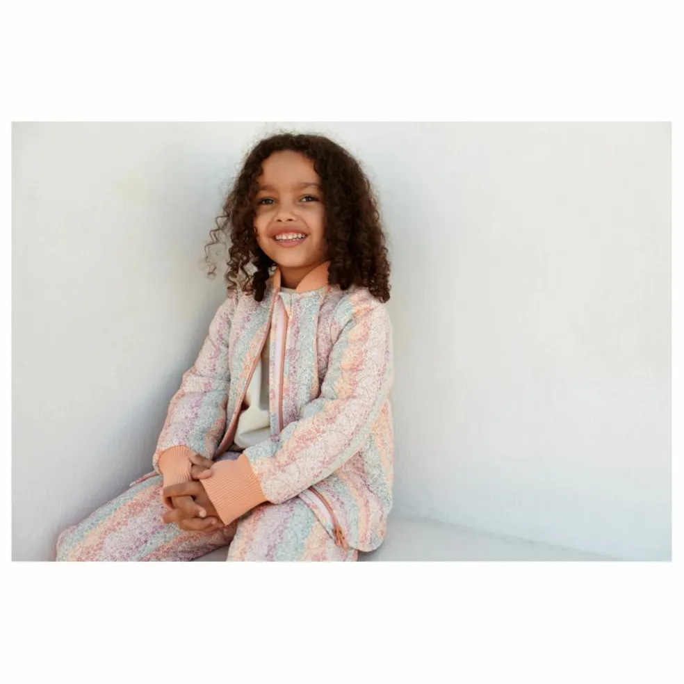 Veste Matelassée Herta Fibres Recyclées | Orange