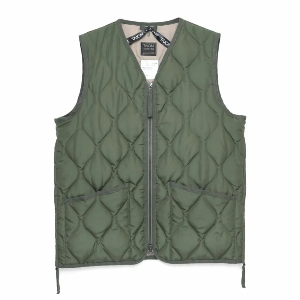 Veste Matelassée Military | Vert olive