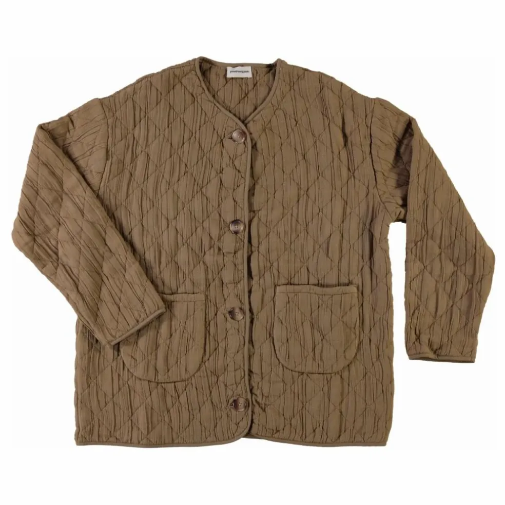 Veste Matelassée Millet Coton Bio - Collection Femme | Noisette