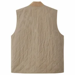 Veste Matelassée Sans Manches | Marron clair