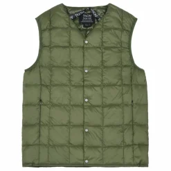Veste Matelassée Sans Manches | Vert olive