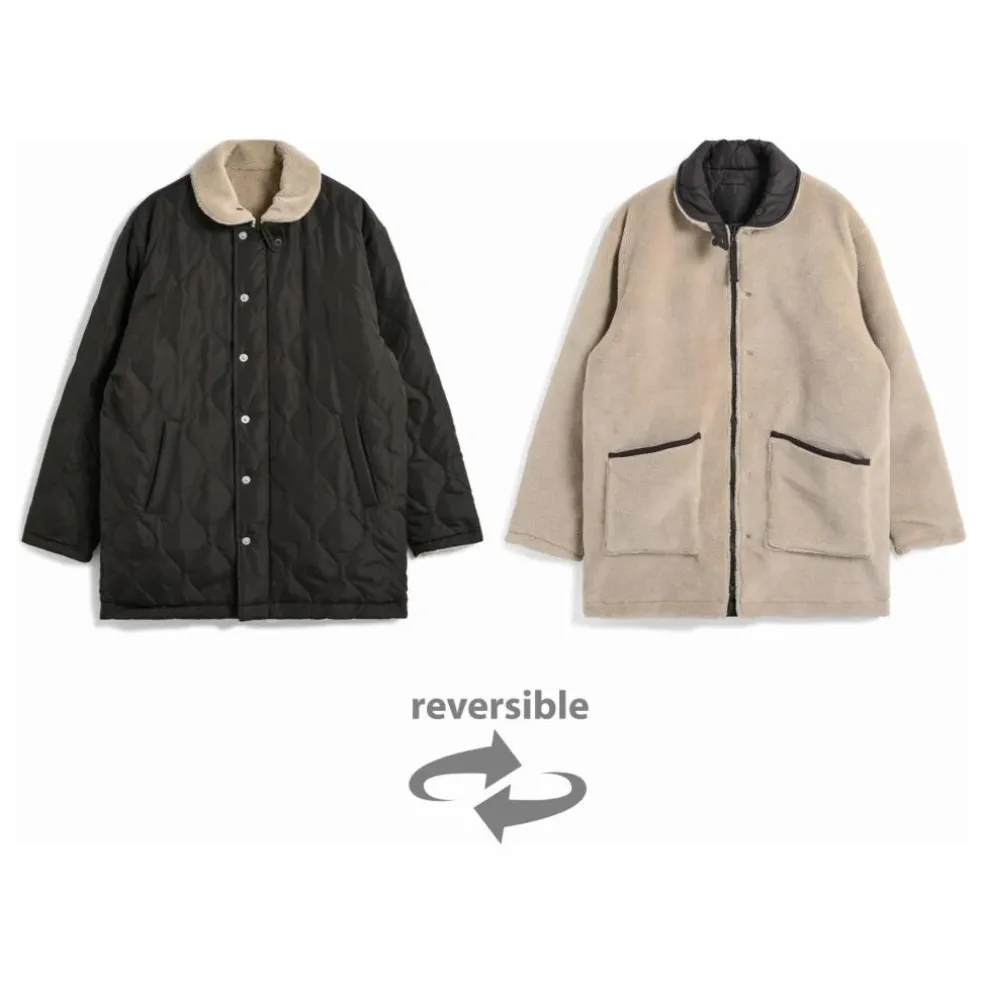 Veste Militaire Réversible N-1 | Chocolat