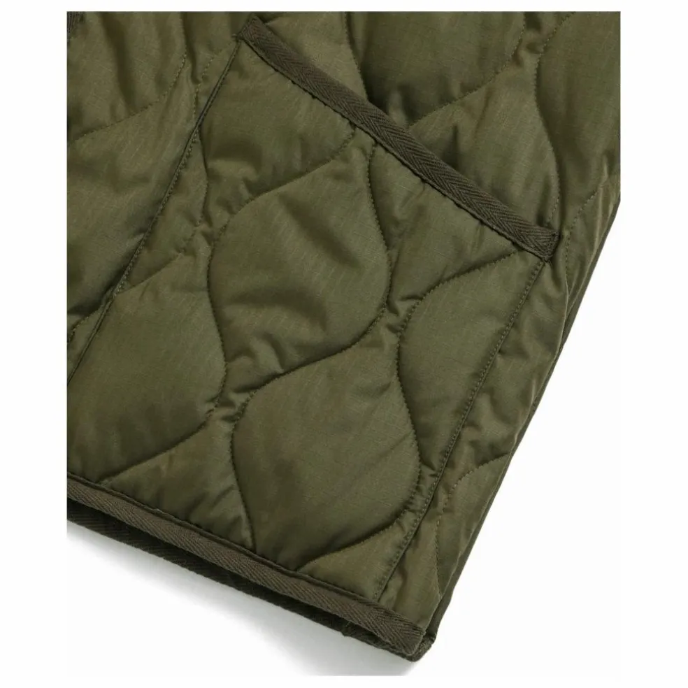 Veste Militaire Sans Manche Unisexe Col V | Olive