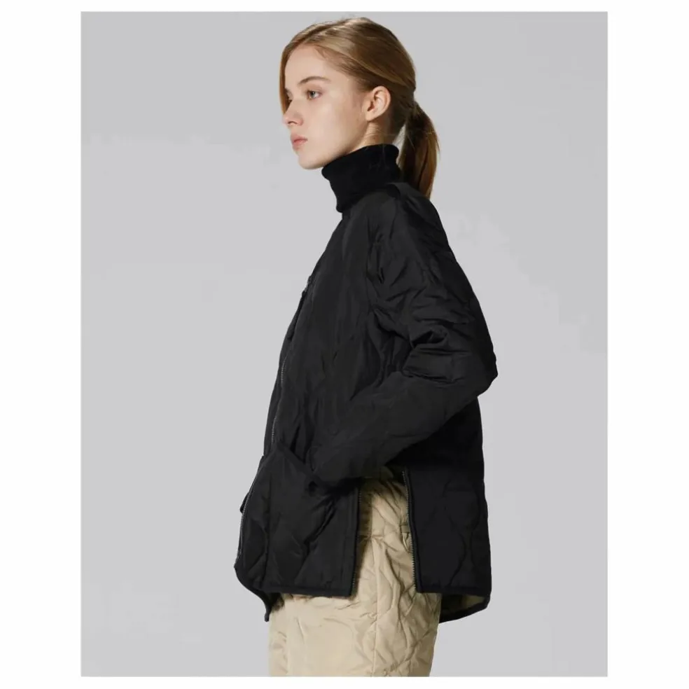 Veste Militaire Unisexe Col V | Noir