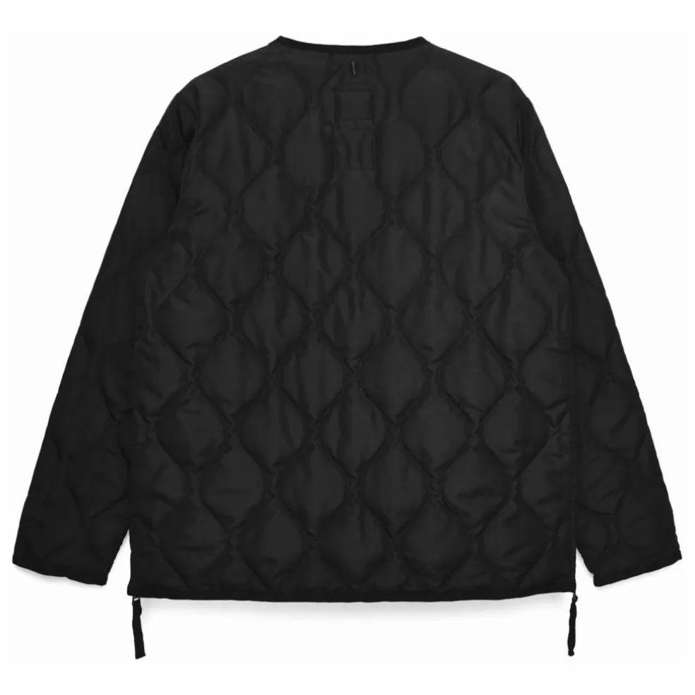 Veste Militaire Unisexe Col V | Noir