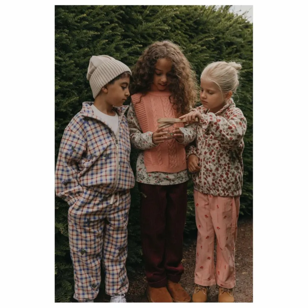 Veste Mulberry Carreaux Mini | Ecru