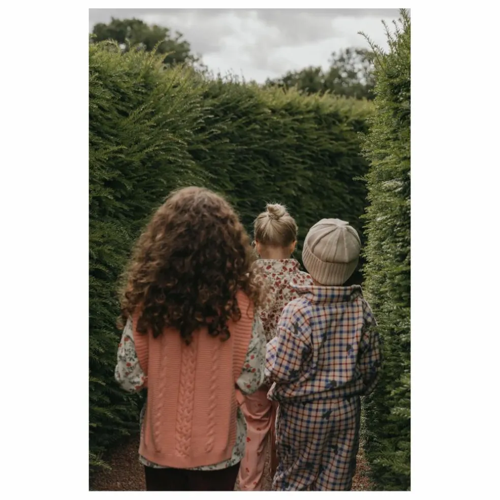 Veste Mulberry Carreaux Mini | Ecru