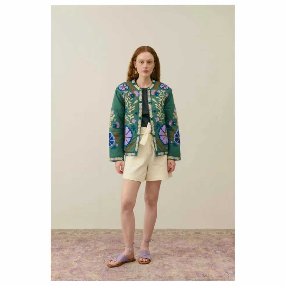 Veste Nelie Coton Bio - Collection Femme | Vert