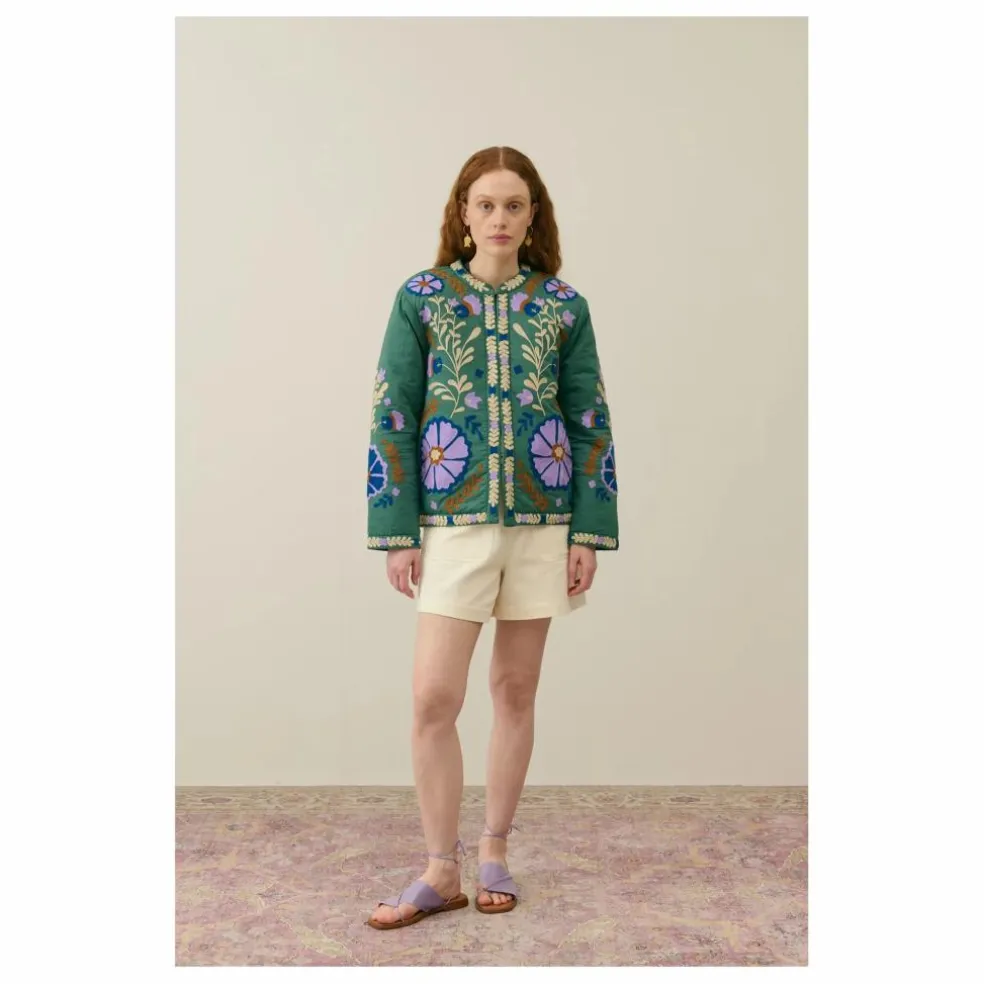 Veste Nelie Coton Bio - Collection Femme | Vert