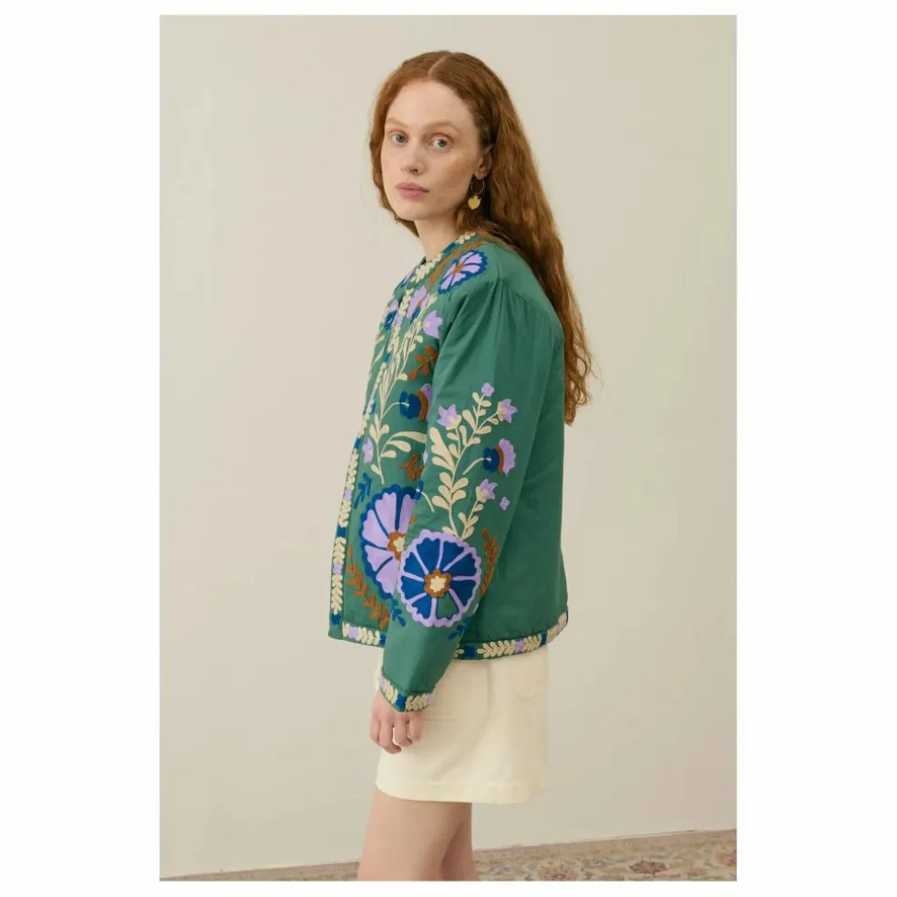 Veste Nelie Coton Bio - Collection Femme | Vert