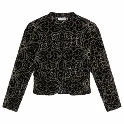Veste Night Lilly Odette Velours | Noir
