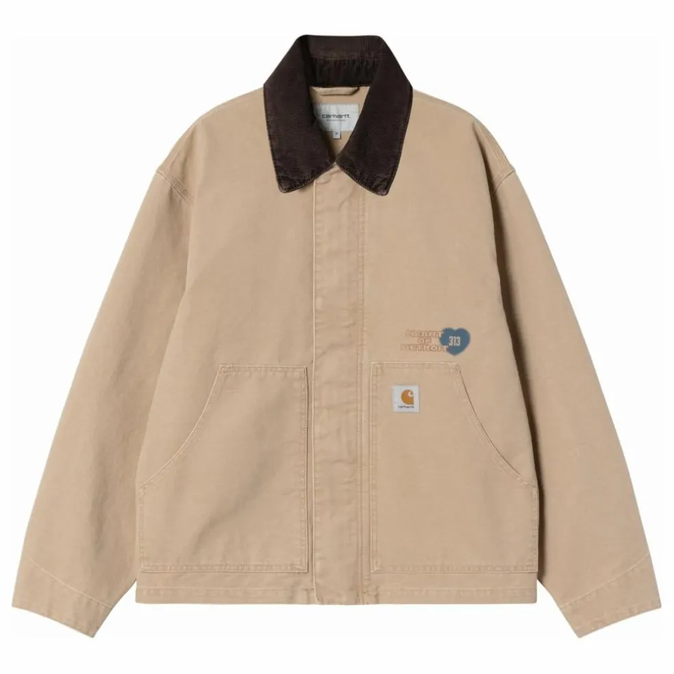 Veste OG Arcan Graphic Coton Bio | Beige