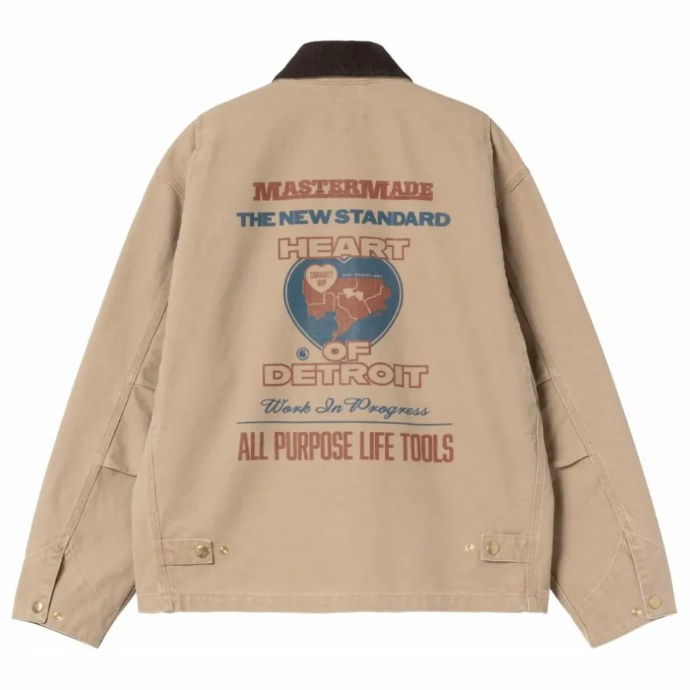Veste OG Arcan Graphic Coton Bio | Beige