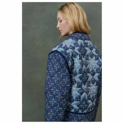 Veste Omotayo Midnight Star Patchwork Coton Bio - Collection Femme | Bleu