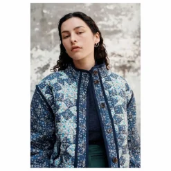 Veste Omotayo Midnight Star Patchwork Coton Bio - Collection Femme | Bleu