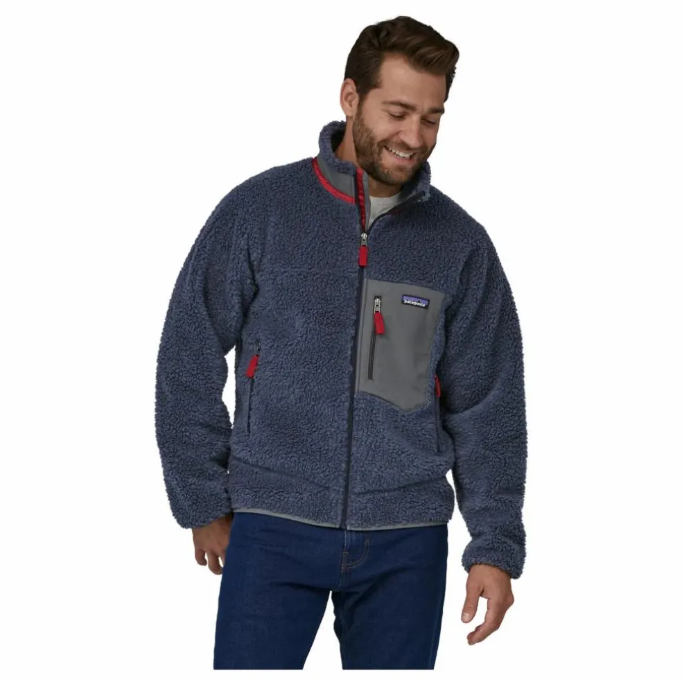 Veste Polaire Classic Retro-X Fibres Recyclées | Bleu marine