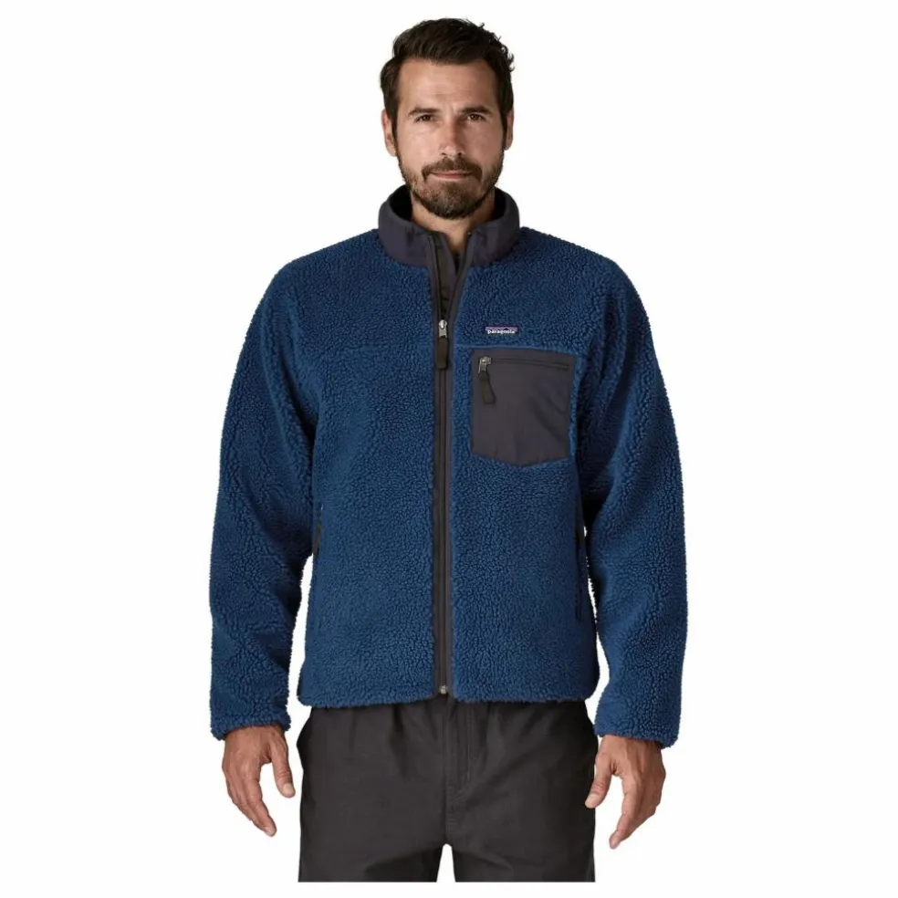 Veste Polaire Classic Retro-X Fibres Recyclées | Bleu