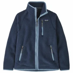 Veste Polaire Façon Fourrure | Bleu marine