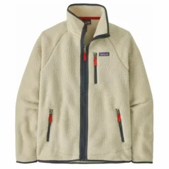 Veste Polaire Retro Pile Fibres Recyclées | Naturel