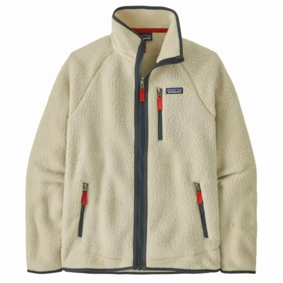 Veste Polaire Retro Pile Fibres Recyclées | Naturel