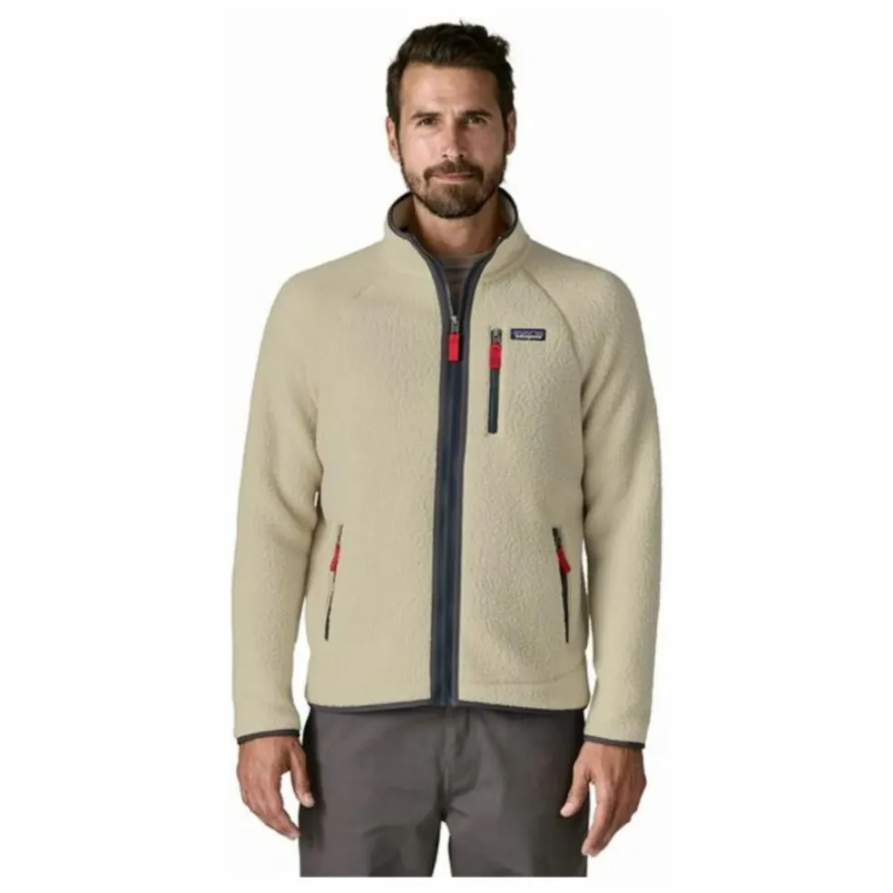 Veste Polaire Retro Pile Fibres Recyclées | Naturel