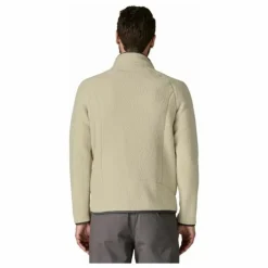 Veste Polaire Retro Pile Fibres Recyclées | Naturel
