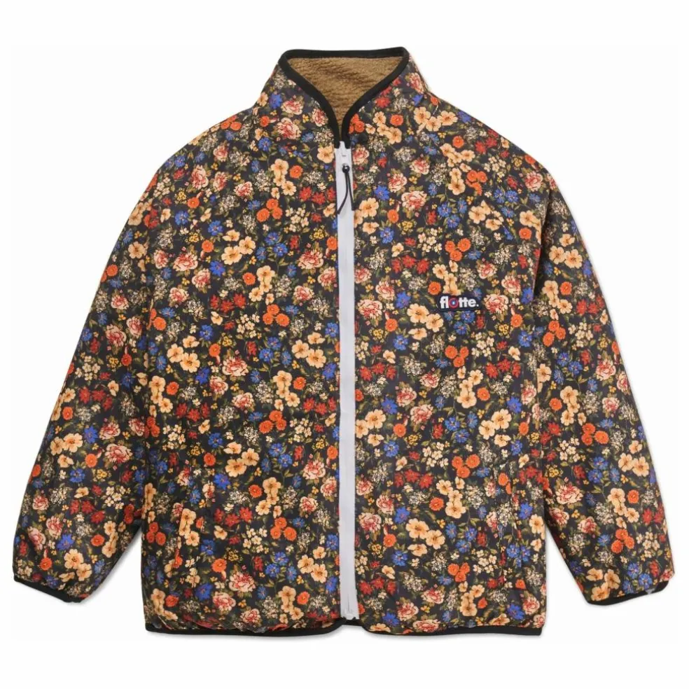 Veste Polaire Réversible Monceau Fleurs Fibres Recyclées | Beige