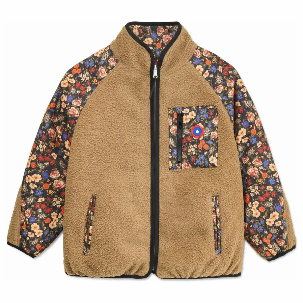 Veste Polaire Réversible Monceau Fleurs Fibres Recyclées | Beige