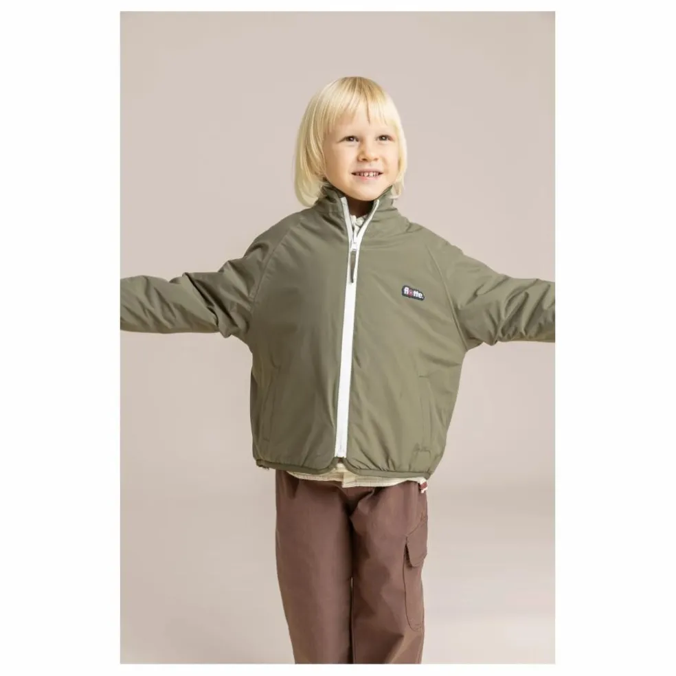 Veste Polaire Réversible Monceau Fibres Recyclées | Vert kaki