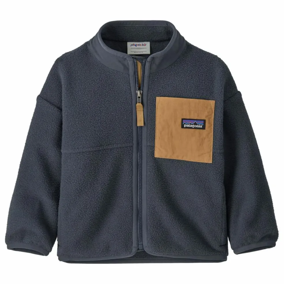 Veste Polaire Synch Fibres Recyclées Bébé | Bleu marine