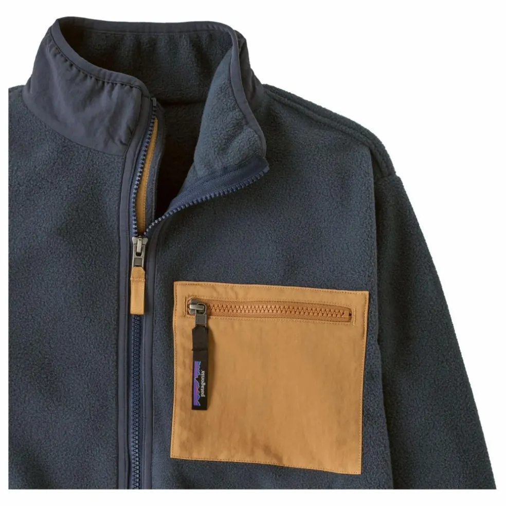 Veste Polaire Synch Fibres Recyclées | Bleu