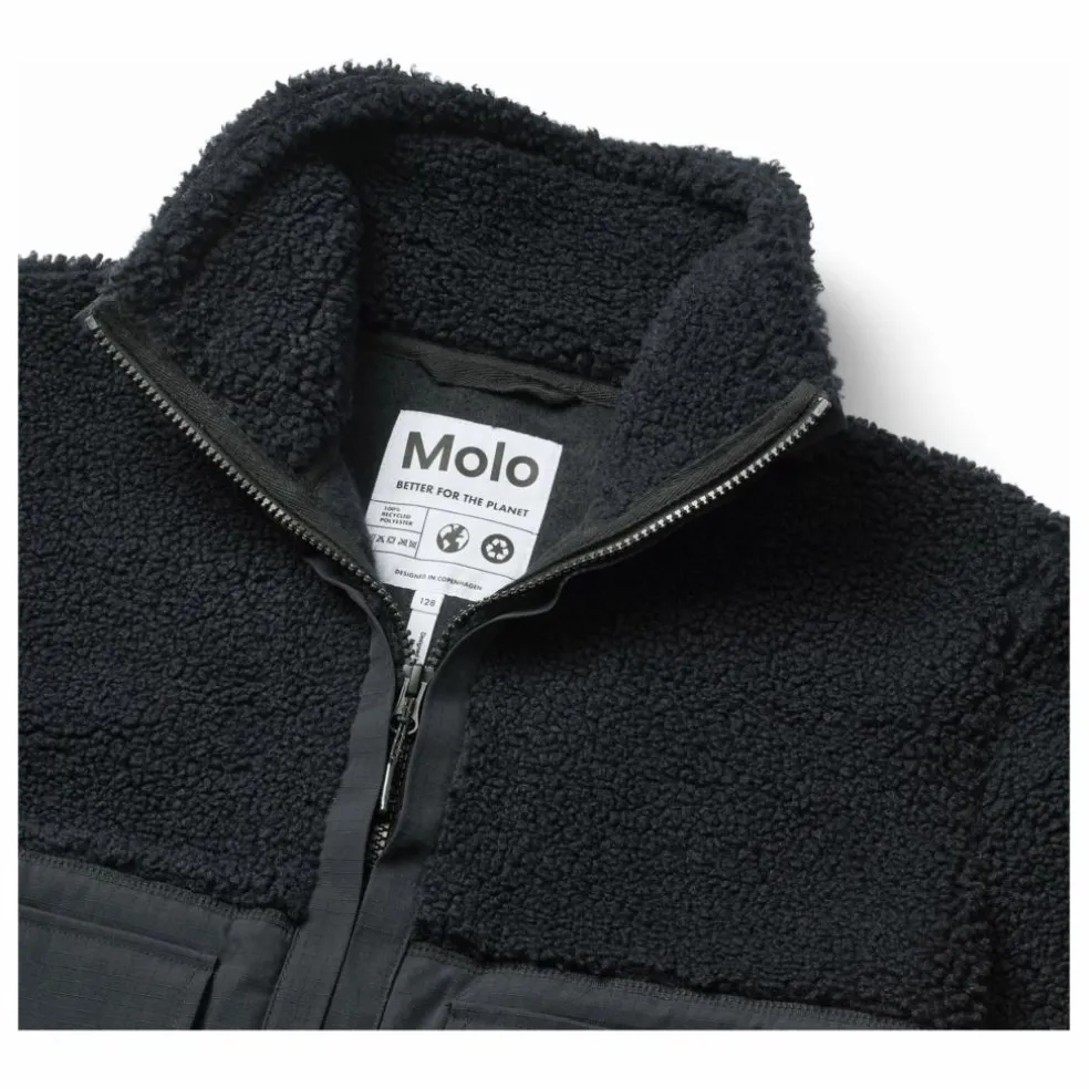 Veste Polaire Utha Fibres Recyclées | Noir