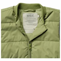 Veste Puffer Sans Manches Andre Unie Fibres Recyclées | Vert