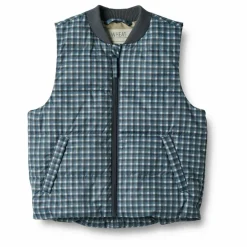 Veste Puffer Sans Manches Andre Fibres Recyclées | Bleu