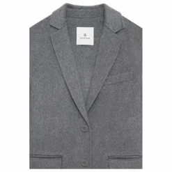 Veste Quinn Laine et Cachemire | Gris chiné