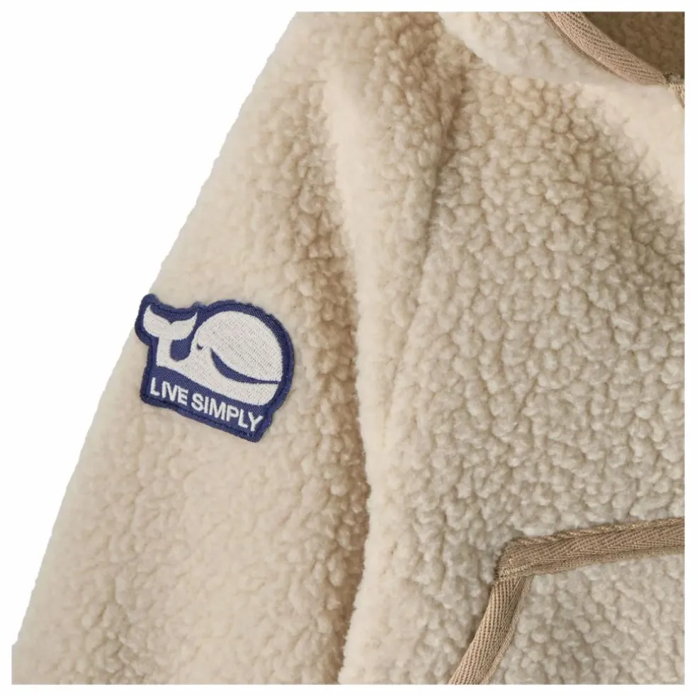 Veste Retro Pile Fibres Recyclées | Beige