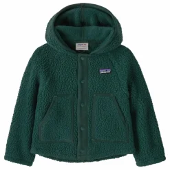 Veste Retro Pile Fibres Recyclées | Vert
