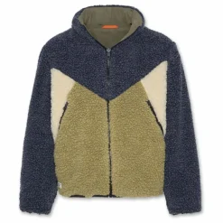 Veste Réversible Façon Sherpa Gordon | Vert olive