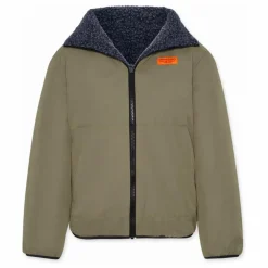 Veste Réversible Façon Sherpa Gordon | Vert olive