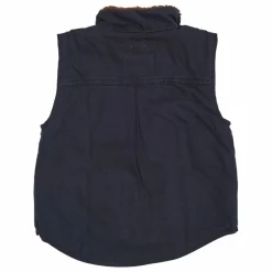 Veste Sans Manches Coton Bio | Bleu marine