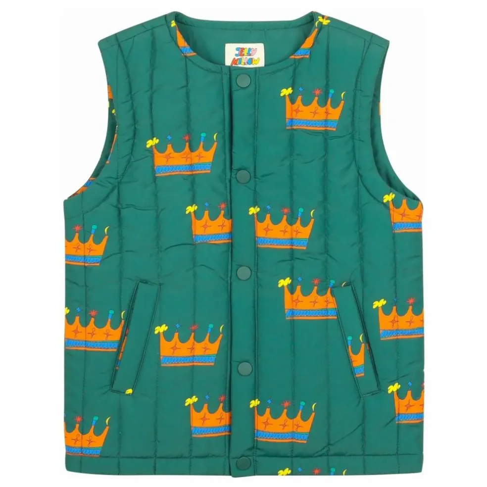 Veste Sans Manches Crown | Vert