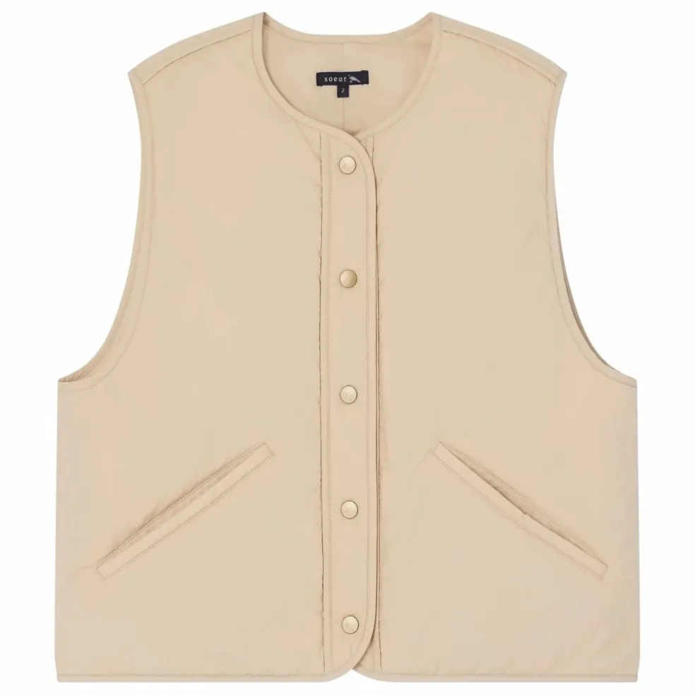 Veste Sans Manches Desmond | Beige