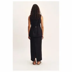 Veste Sans Manches Emma Lin | Noir