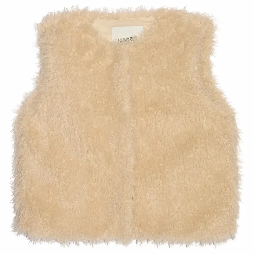 Veste Sans Manches Façon Fourrure Joyce | Beige