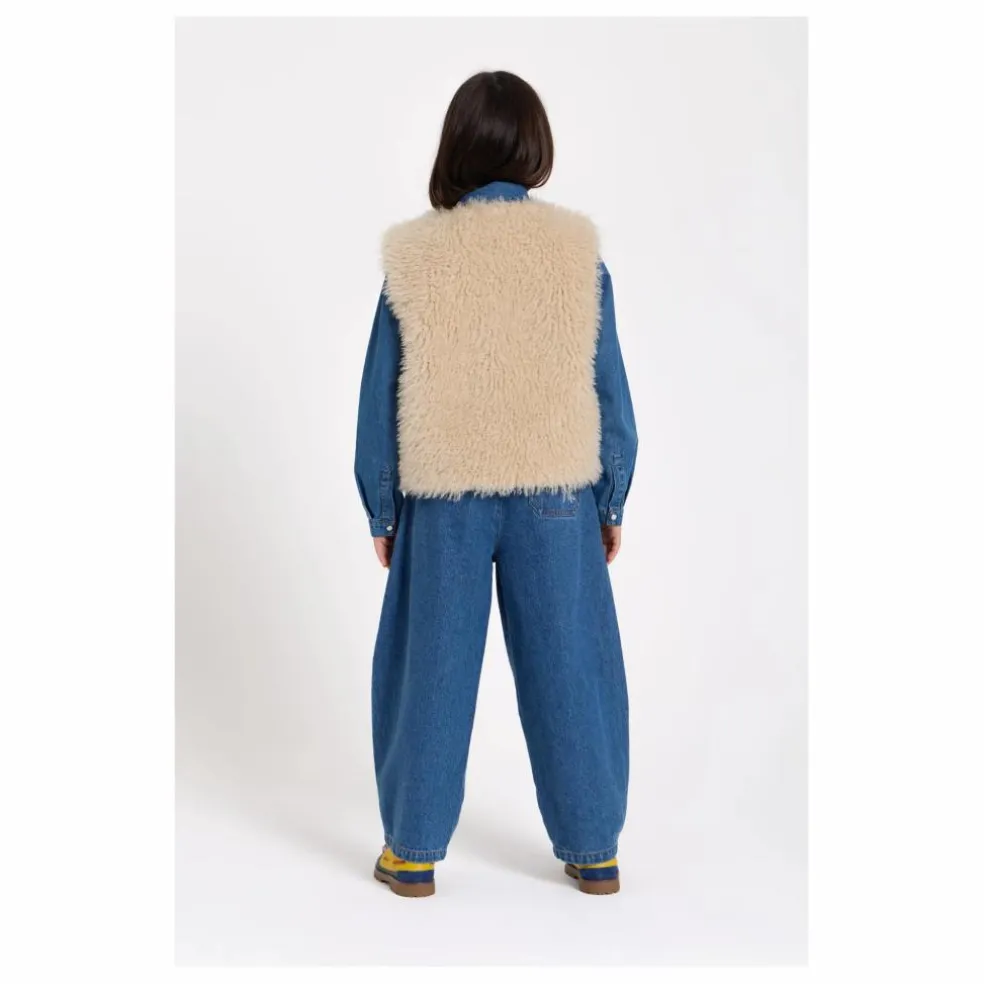 Veste Sans Manches Façon Fourrure Joyce | Beige